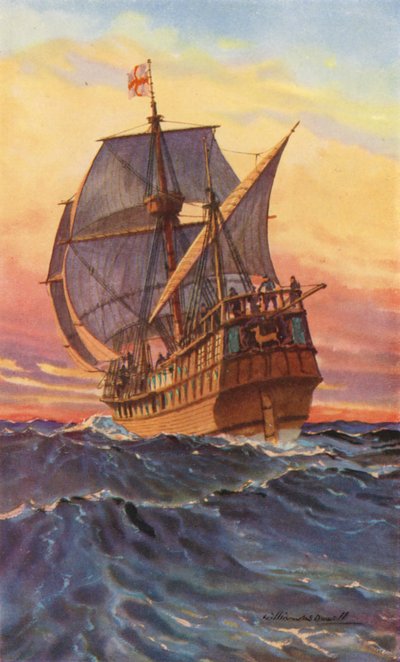 Drakes Golden Hind von William John Patton McDowell