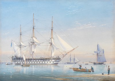 Die Donegal auf See von William Joy