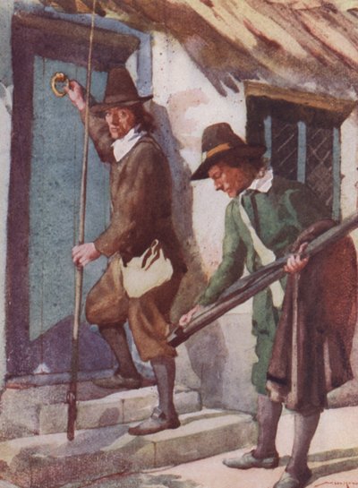 Illustration für Der vollkommene Angler von Izaak Walton von William Lee Hankey