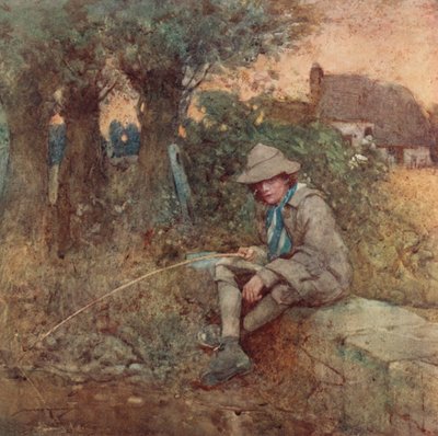 Illustration für Das verlassene Dorf von Oliver Goldsmith von William Lee Hankey