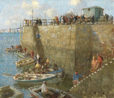Kleine Boote, Concarneau von William Lee Hankey