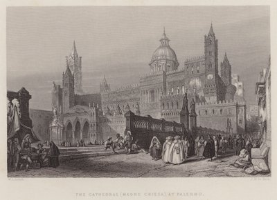 Die Kathedrale (Madre Chiesa) in Palermo von William Leighton Leitch