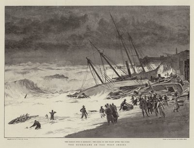 Der Hurrikan in Westindien von William Lionel Wyllie