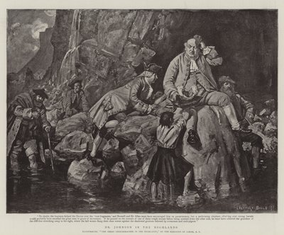 Dr. Johnson in den Highlands von William Lockhart Bogle