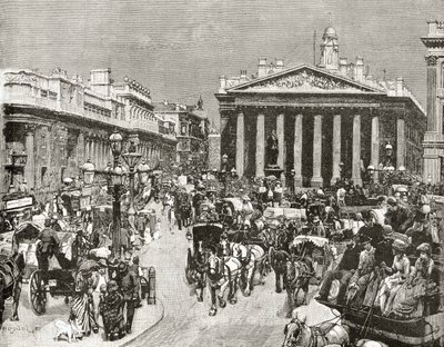 Die Bank von England und die Königliche Börse im neunzehnten Jahrhundert, aus 
