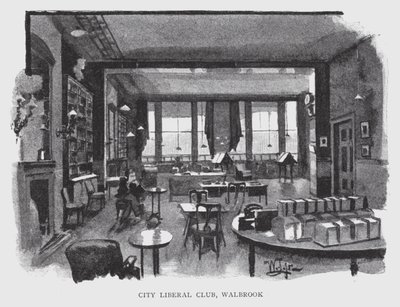 City Liberal Club, Walbrook von William Luker