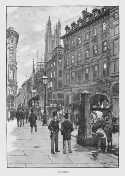 Cornhill von William Luker