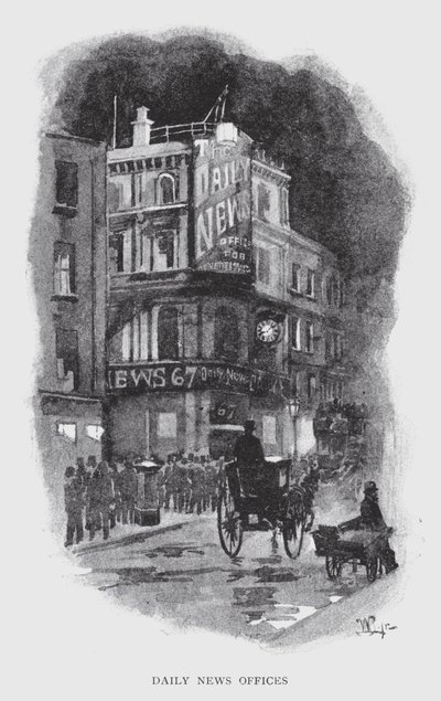 Daily News Büros von William Luker
