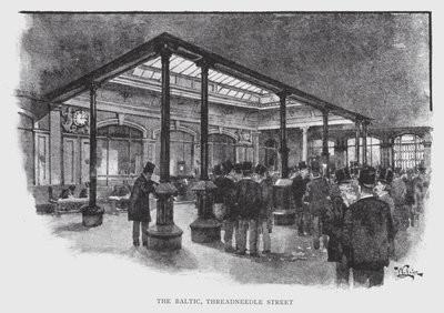 Das Baltikum, Threadneedle Street von William Luker