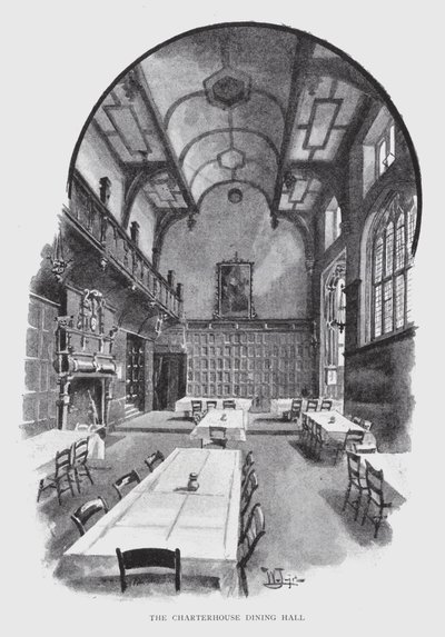 Der Speisesaal der Charterhouse von William Luker