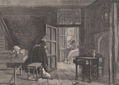 Die Rückkehr der Anstandsdame, aus Illustrated London News, 19. Mai 1860 von William Luson Thomas