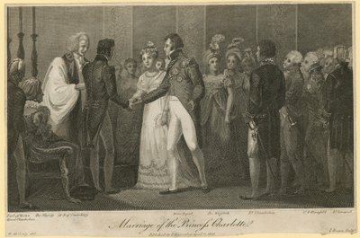 Die Hochzeit von Prinzessin Charlotte von William Marshall Craig