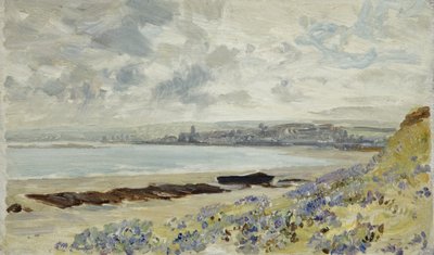 Blick über eine Bucht: Regnerisches Wetter von William Matthew Hale