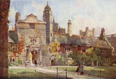 Das Tor der Tugend, Gonville und Caius College von William Matthison