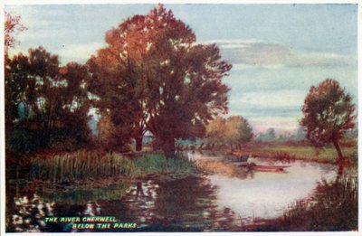Der Fluss Cherwell, unterhalb der Parks von William Matthison