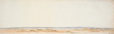 Skizze vom Südufer des Rangitiki von William Mein Smith