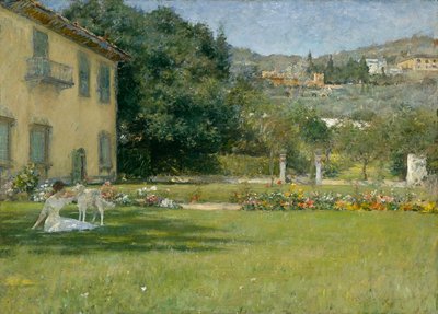 Gute Freunde von William Merritt Chase