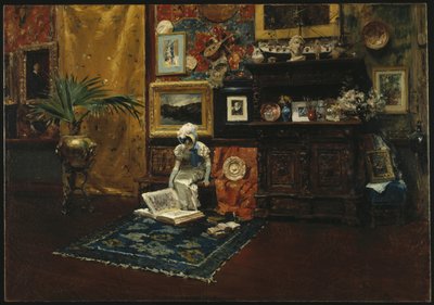 Atelierinterieur (ca. 1882) von William Merritt Chase