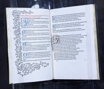 Liebe ist genug, veröffentlicht von der Kelmscott Press von William Morris