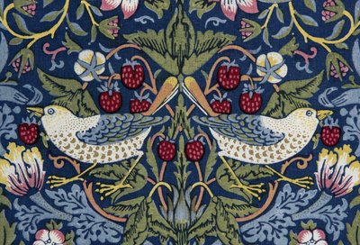 Dekorativer Stoff, 1883 von William Morris Tapestry Works