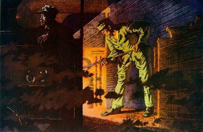 Die Nachtpost, 1930 von William Newenham Montague Orpen