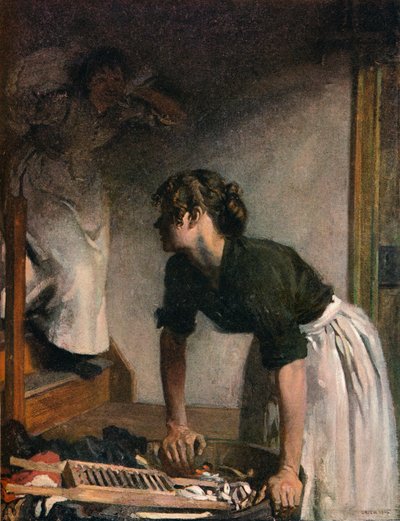 Das Waschhaus, 1905, 1906 von William Newenham Montague Orpen