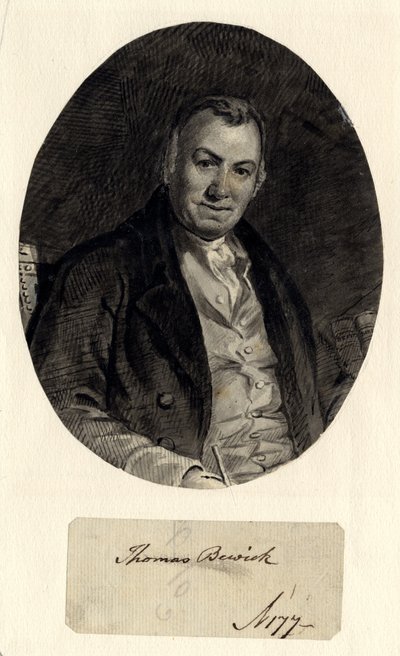 Porträt von Thomas Bewick von William Nicholson