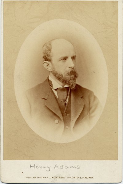Henry Adams (1838-1918), amerikanischer Historiker von William Notman
