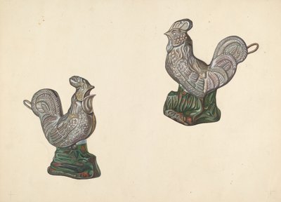 Hahn-Sparbüchse, ca. 1938 von William O. Fletcher
