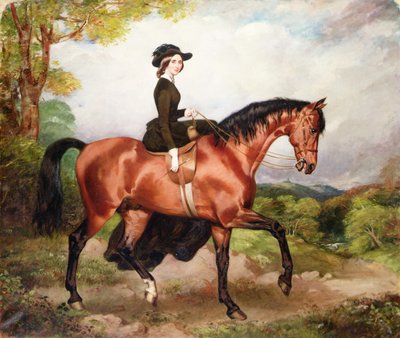 Porträt von Mrs. Thomas Conolly aus Castletown Co. Kildare von William Osbourne