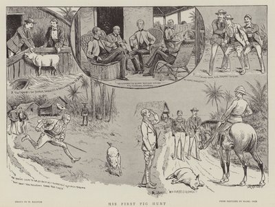 Seine erste Schweinejagd von William Ralston