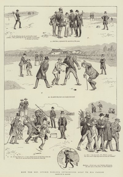 Wie der Reverend Stymie Niblock Golf in seiner Gemeinde einführte von William Ralston