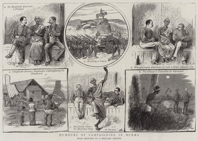 Humor des Feldzugs in Burma von William Ralston