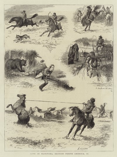 Leben in Manitoba, Britisch-Nordamerika, II von William Ralston
