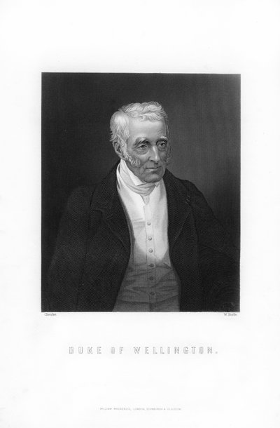 Arthur Wellesley, 1. Duke of Wellington, britischer Soldat und Staatsmann, 1893 von William Roffe