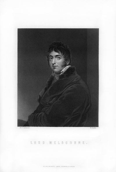 William Lamb, 2. Viscount Melbourne, britischer Whig-Politiker und Premierminister, 1893 von William Roffe