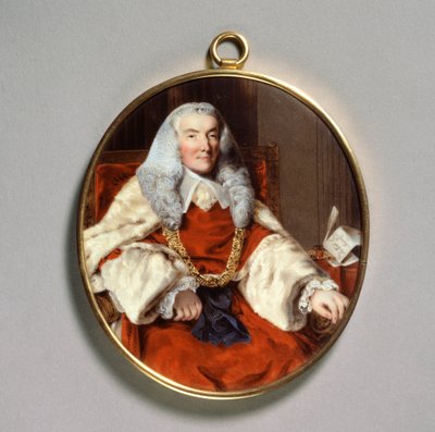 Porträt von Sir William Murray, 1. Earl of Mansfield, 18. Jahrhundert von William Russell Birch