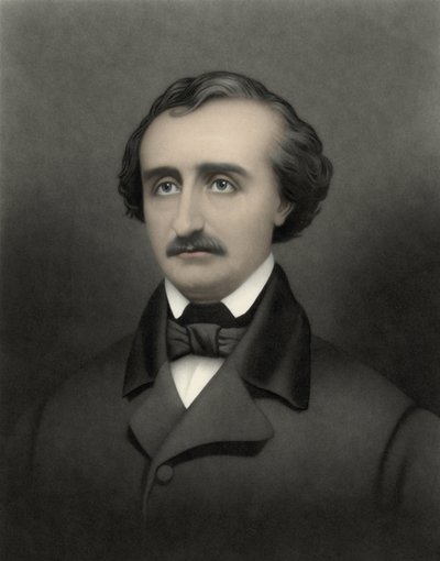 Porträt von Edgar Allan Poe (1809-1849), amerikanischer Schriftsteller. von William Sartain