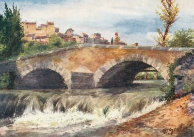 Alte Brücke, Cagnes von William Scott