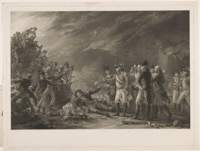 Der Ausfall, gemacht von der Garnison von Gibraltar am Morgen des 27. November 1781 von William Sharp