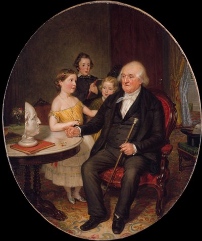 Die Geschichte der Revolution des Urgroßvaters - Ein Porträt von Reverend Zachariah Greene von William Sidney Mount