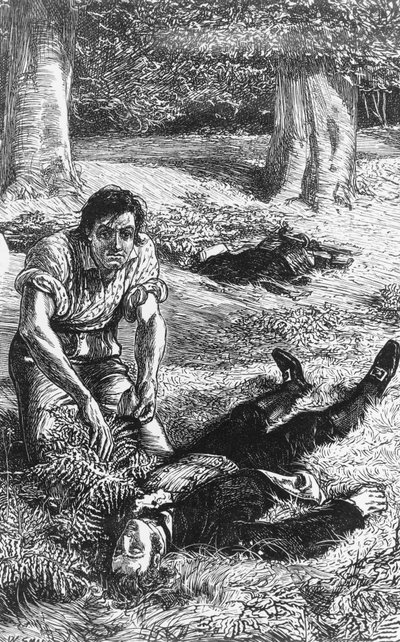 Illustration für Adam Bede, Roman von George Eliot von William Small