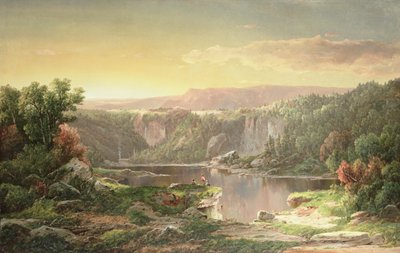 Bergsee bei Piedmont, Maryland von William Sonntag