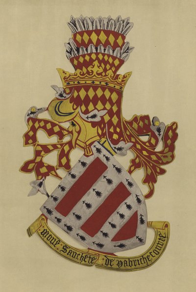 Sir Sanchet Dabrichecourt, 1348-ca. 1360 von William St John Hope