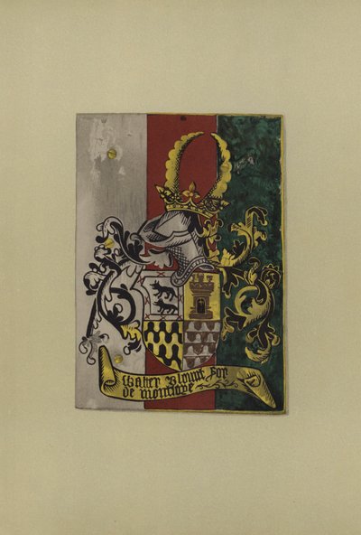 Sir Walter Blount, Lord Mountjoy, 1472-1474 von William St John Hope