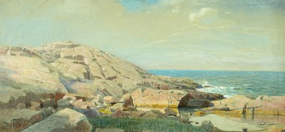 Die Küste von Maine bei Sonnenuntergang von William Stanley Haseltine