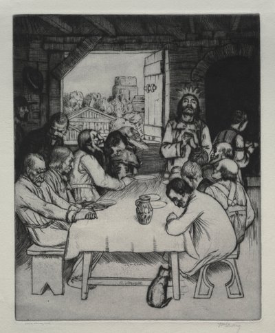 Das letzte Abendmahl von William Strang