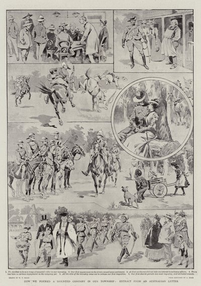 Wie wir eine berittene Kompanie in unserer Gemeinde gründeten, Auszug aus einem australischen Brief von William T. Maud