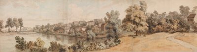 Italienische Flusslandschaft von William Taverner