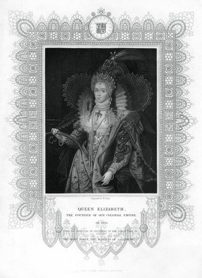 Elisabeth I. von England, 19. Jahrhundert von William Thomas Fry